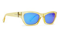 Alternate Product View 1 for Stray Sunglasses YELLOW TRANS SATIN/BLU-PU