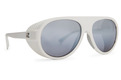 Alternate Product View 1 for Esker Sunglasses WHT SAT/SIL CHR GRAD
