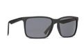 Alternate Product View 1 for Lesmore Sunglasses BLACK SATIN/GREY