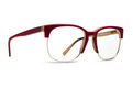Avant Guardian Eyeglasses RED/CLEAR Color Swatch Image