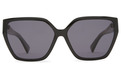 Alternate Product View 2 for Overture Sunglasses BLK GLOS/VINTAGE GRY