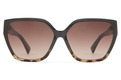 Alternate Product View 2 for Overture Sunglasses HARD CREAM/BROWN GRAD