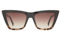 Alternate Product View 3 for Stiletta Sunglasses HARD CREAM/BROWN GRAD