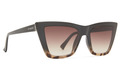 Alternate Product View 1 for Stiletta Sunglasses HARD CREAM/BROWN GRAD