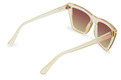 Alternate Product View 3 for Stiletta Sunglasses CHAMPAGNE/PINK GRAD