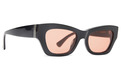 Alternate Product View 1 for Fawn Sunglasses BLACK/ROSE