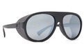 Alternate Product View 1 for Esker Sunglasses BLK GLOSS/SIL CHROME