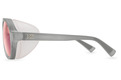 Alternate Product View 5 for Esker Sunglasses GREY TRANS SAT/ROSE BLU F
