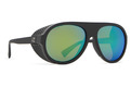 Alternate Product View 1 for Esker Sunglasses BLK SAT/GRN GLS POLR