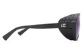Alternate Product View 4 for Esker Polarized Plus Sunglasses BLK SAT/BLU FLSH PLR
