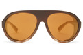 Alternate Product View 2 for Esker Polarized Plus Sunglasses LEOSHARK/WL BRZ PLR