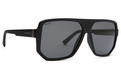Roller Polarized Sunglasses BLK SAT/VIN GRY POLR Color Swatch Image