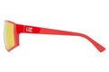 Alternate Product View 3 for HYPERBANG SUNGLASSES  RED/CHROME
