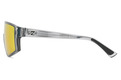 Alternate Product View 4 for HYPERBANG SUNGLASSES  GREY TRANS SATIN/BLK-FIRE