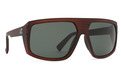 Quazzi Sunglasses BROWN SATIN/VINT GRN Color Swatch Image