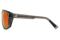 Alternate Product View 3 for Quazzi Sunglasses GREY TRANS SATIN/BLK-FIRE