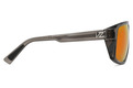 Alternate Product View 4 for Quazzi Sunglasses GREY TRANS SATIN/BLK-FIRE