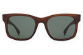 Alternate Product View 2 for Bayou Sunglasses BROWN SATIN/VINT GRN