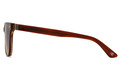 Alternate Product View 3 for Crusoe Sunglasses BLACK-BROWN LAM/BROWN GRA