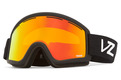Cleaver Snow Goggle Black / Fire Chrome Color Swatch Image