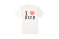 I Heart Beer T-Shirt White  Color Swatch Image