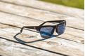 Alternate Product View 6 for Formula Sunglasses BLK SAT/BLU FLSH PLR