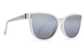 Alternate Product View 1 for Fairchild Sunglasses WHT SAT/SIL CHR GRAD