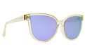 Fairchild Sunglasses YELLOW TRANS SATIN/BLU-PU Color Swatch Image