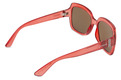Alternate Product View 5 for Dolls Sunglasses RED TRANS SATIN/GOLD CHRO