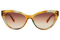 Alternate Product View 2 for Ya Ya! Sunglasses MAGIC GREEN/GRY GRAD SLV 