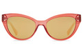 Alternate Product View 2 for Ya Ya! Sunglasses RED TRANS SATIN/GOLD CHRO