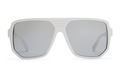 Alternate Product View 2 for Roller Sunglasses WHT SAT/SIL CHR GRAD