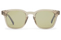 Alternate Product View 2 for Morse Sunglasses OYSTER/LIGHT GREEN