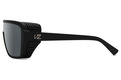 Alternate Product View 4 for Defender Polarized Sunglasses BLK SAT/VIN GRY POLR