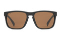 Alternate Product View 2 for Lomax Polarized Sunglasses BLK SFT SAT/BRZ POLR