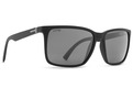 Lesmore Sunglasses Black Satin / Wildlife Silver Flash Polarized+ Color Swatch Image