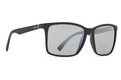Alternate Product View 1 for Lesmore Sunglasses BLK SAT/GRN GLS POLR