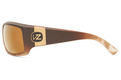 Alternate Product View 3 for Clutch Polarized Sunglasses LEOSHARK/WL BRZ PLR
