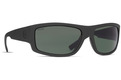 Semi Polarized Sunglasses Black Satin / WildLife Vintage Grey Polarized Color Swatch Image