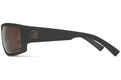 Alternate Product View 3 for Semi Polarized Sunglasses BLK SFT SAT/BRZ POLR