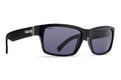 Fulton Polarized Sunglasses Black Gloss / Wildlife Vintage Grey Color Swatch Image