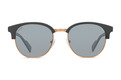 Alternate Product View 2 for Citadel Polarized Sunglasses BLK SAT/VIN GRY POLR