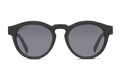 Alternate Product View 2 for Ditty Sunglasses BLK SAT/VIN GRY POLR