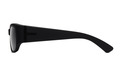 Alternate Product View 3 for Juvie Polarized Sunglasses BLK SAT/VIN GRY POLR