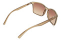 Alternate Product View 3 for Lesmore Sunglasses OLIVE TRANS/BROWN GRAD