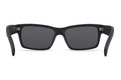Alternate Product View 4 for Fulton S.I.N Sunglasses BLACK SATIN/GREY