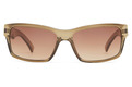 Alternate Product View 2 for Fulton Sunglasses OLIVE TRANS/BROWN GRAD
