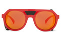 Alternate Product View 2 for Psychwig Sunglasses RED/CHROME