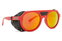 Alternate Product View 1 for Psychwig Sunglasses RED/CHROME