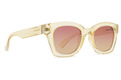Gabba Sunglasses Champagne / Pink Gradient Color Swatch Image
